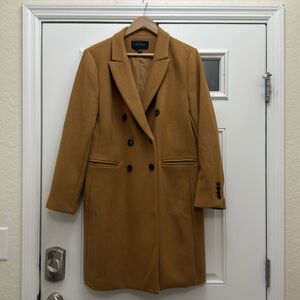 Ann Taylor mid length wool blend coat